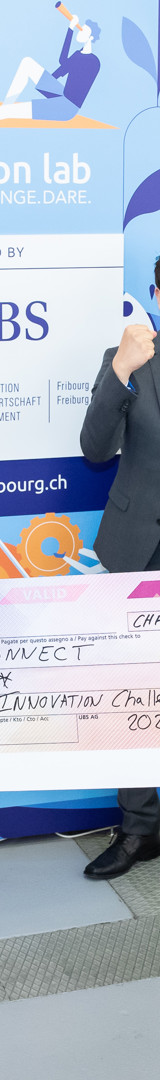 Winner of the Innovation Challenge 2021. Photo: Stemutz/UBS